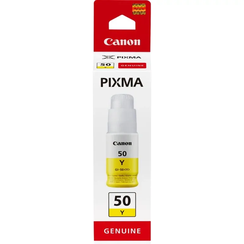 GI-50 Yellow Ink Bottle - Compativel: PIXMA G5050 /PIXMA G6050