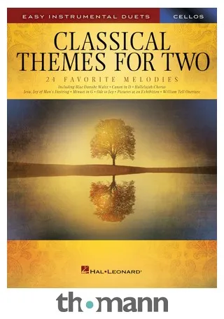 Hal Leonard Classical Themes Two Cellos