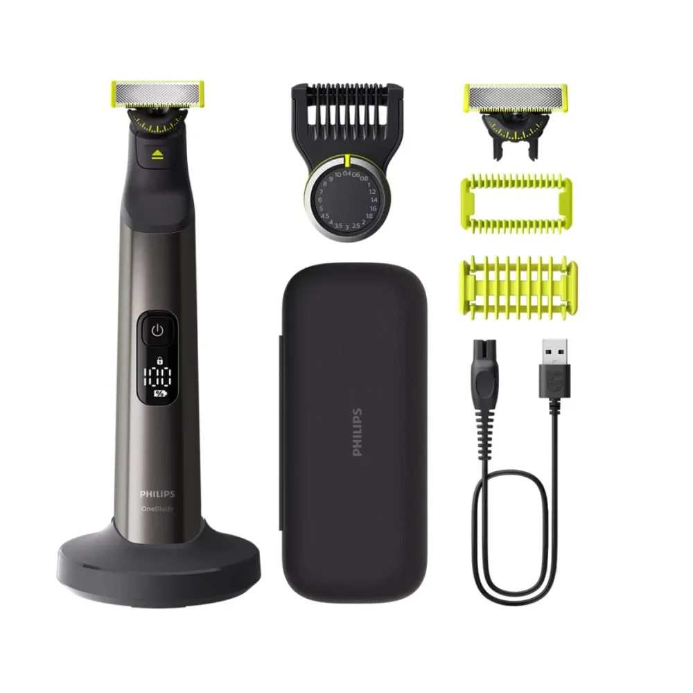 Máquina de Barbear Philips Shaver OneBlade Pro 360 Face+Body - QP6652/30