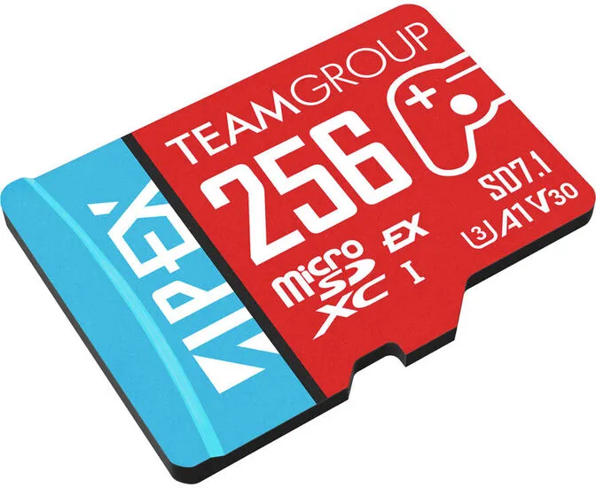 Cartão Team Group MicroSD Express Nintendo Switch 2 / ROG Ally 256GB