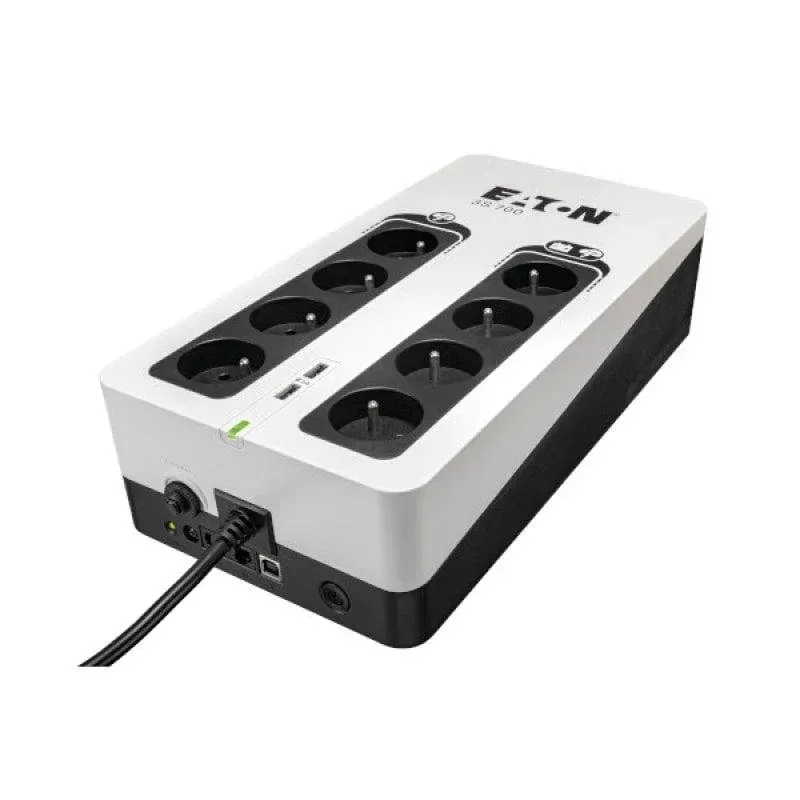 Sai Eaton 700VA Bateria Chumbo-Ácido 8 Saídas Tipo E Proteção Sobrecarga