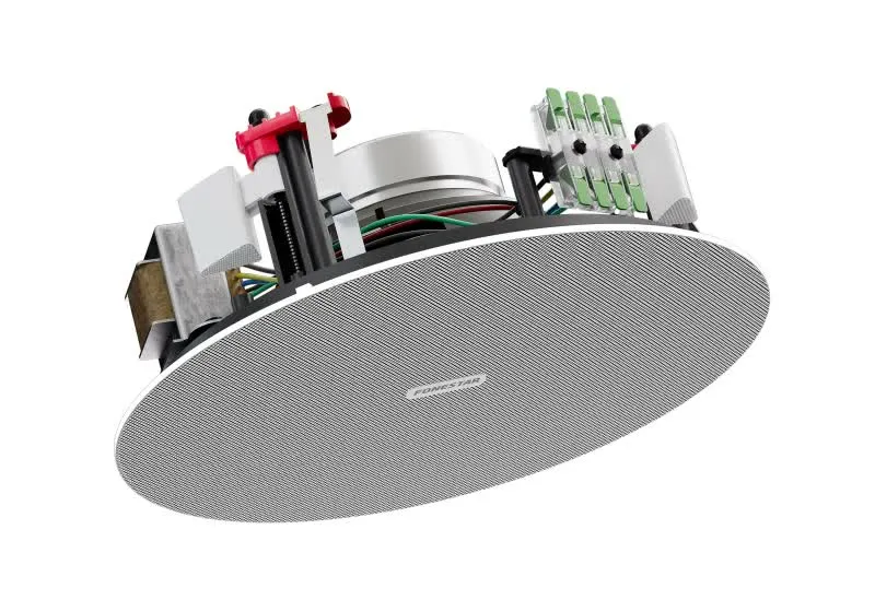 Coluna de teto 8O 15W Ø249mm (Ø219mm) IP44 - Branco - SKY-6T