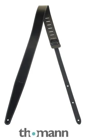 Fender Essentials Leather Strap BK