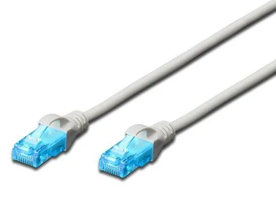 Digitus CAT 5e U-UTP 1.5 m cabo de rede Cinzento 1,5 m DK-1512-015
