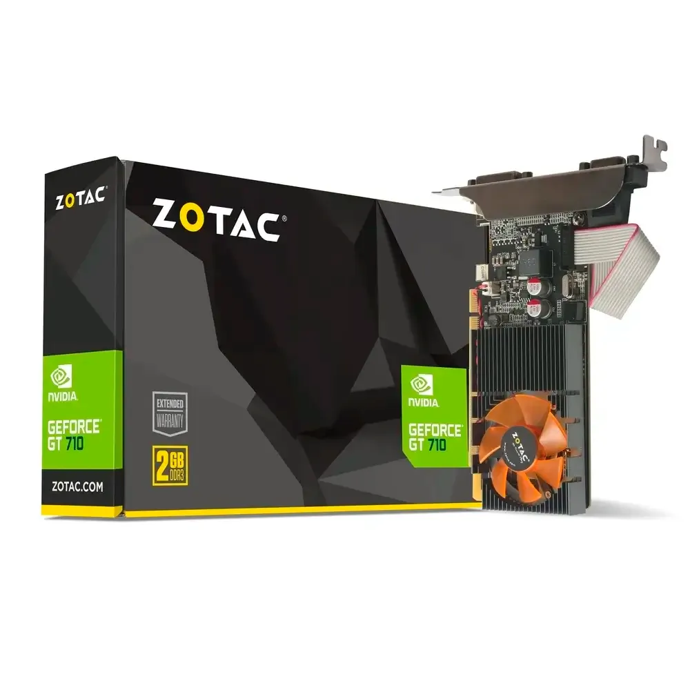 Placa Gráfica Zotac NVIDIA Geforce GT 710 2GB DDR3