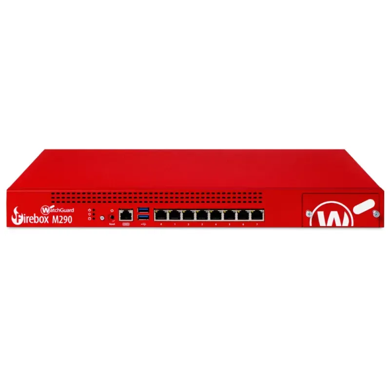 WatchGuard Firebox M290 - Dispositivo de segurança - com 3 anos de Assistência Standard - 8 portas - 1GbE - AC 90 - 264 V