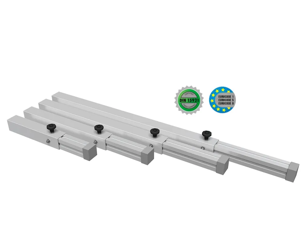 Go4Stage G4-ST-080-140 - Telescopic 80cm-140cm Legs, 60x60 profile