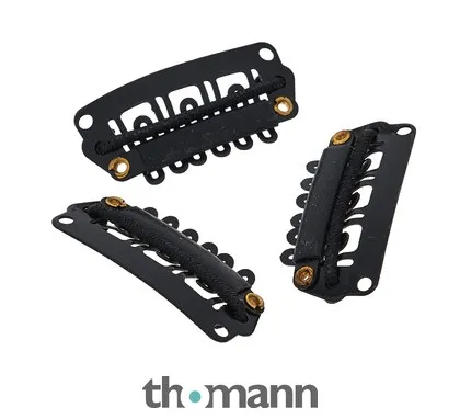 Hide-a-mic ClipZ Haar-Clip Lav.-Mik. schw