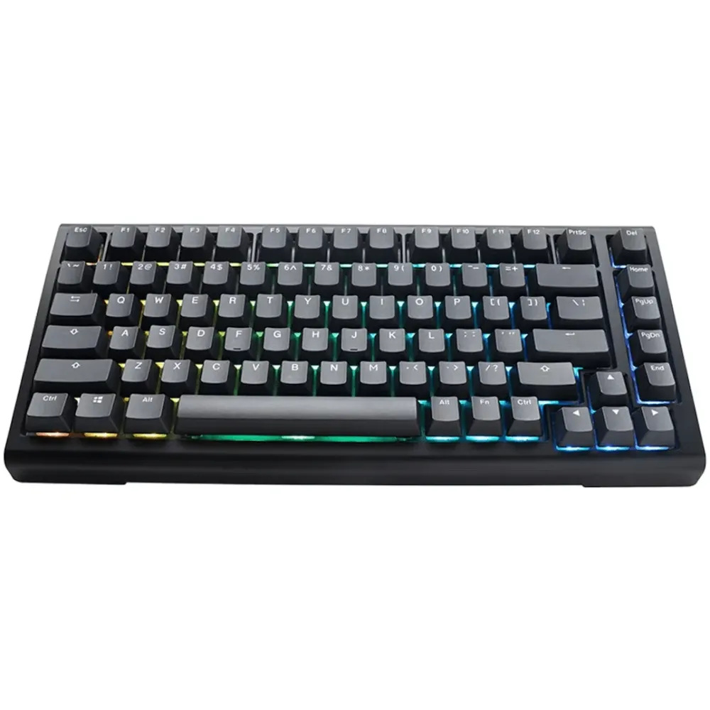 Teclado Mecânico Ducky Tinker75 75% RGB Black MX Brown (PT)