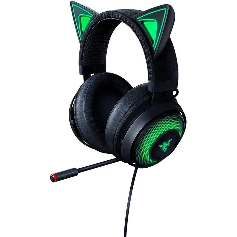 Razer Kraken Kitty Edition Headset Gaming Preto