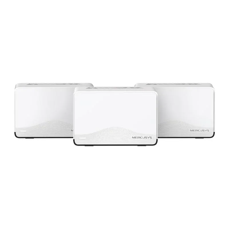 WiFi Mesh Mercusys 3 Nodos 3568 Mbps Cobertura Dual Band Wi-Fi 6 com Controlo Parental