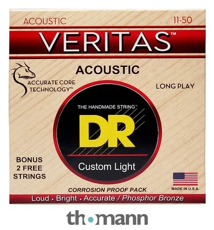 DR Strings Veritas Acoustic VTA-11