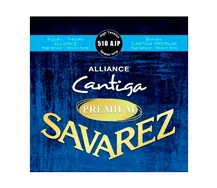Jogo cordas guitarra clássica Savarez 510 AJP Alliance Cantiga Premium Tensão Alta