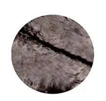 Pele natural Adamastor com pelo 100Cm