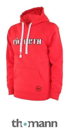 Vic Firth Red Hoodie L