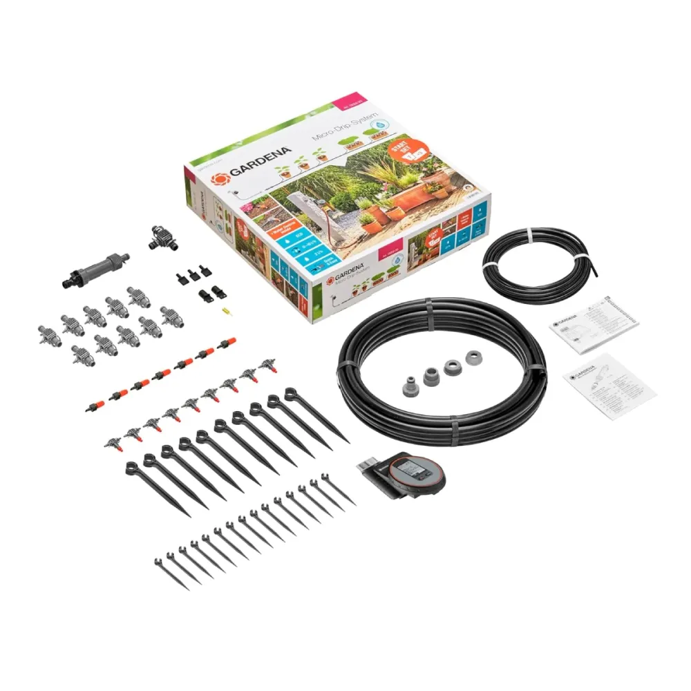 Conjunto de Iniciação Automático Gardena para Vasos M