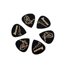 Palhetas Signature Ibanez Paul Gilbert Black 1.00mm