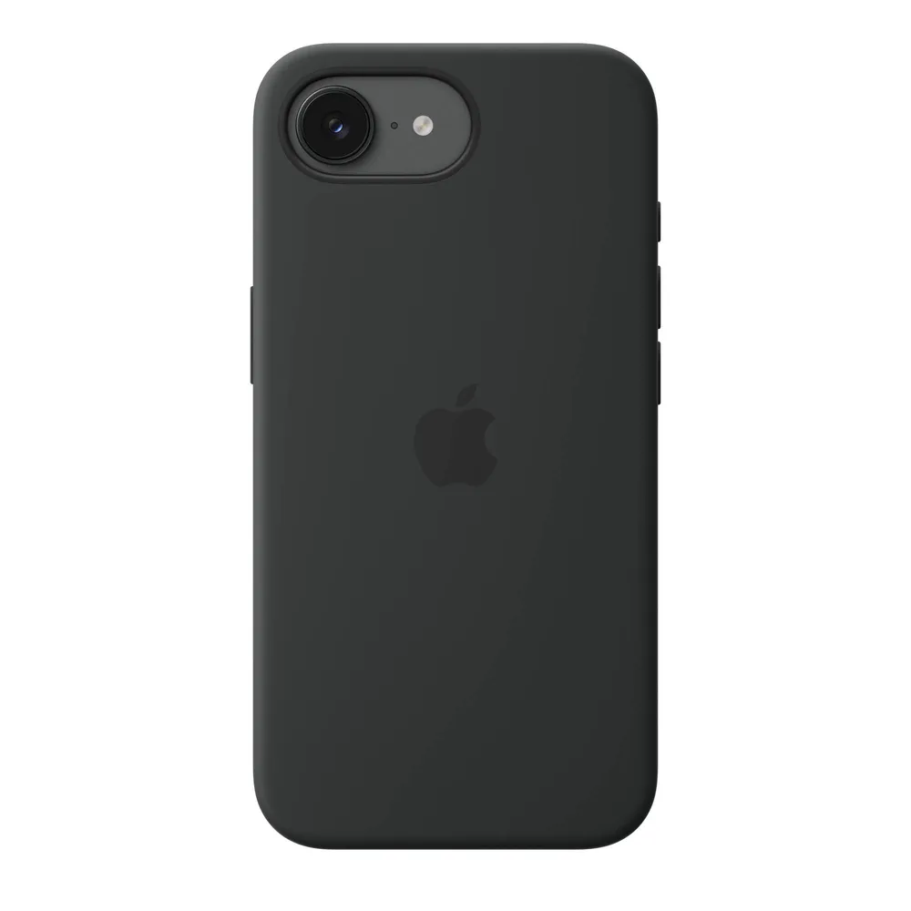 Capa em Silicone Apple com MagSafe para iPhone 17e - Preta