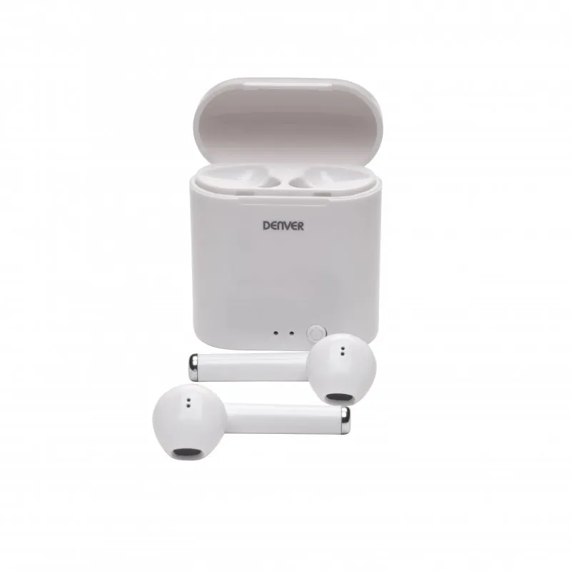 Denver TWE-36MK3 Auriculares Bluetooth Brancos