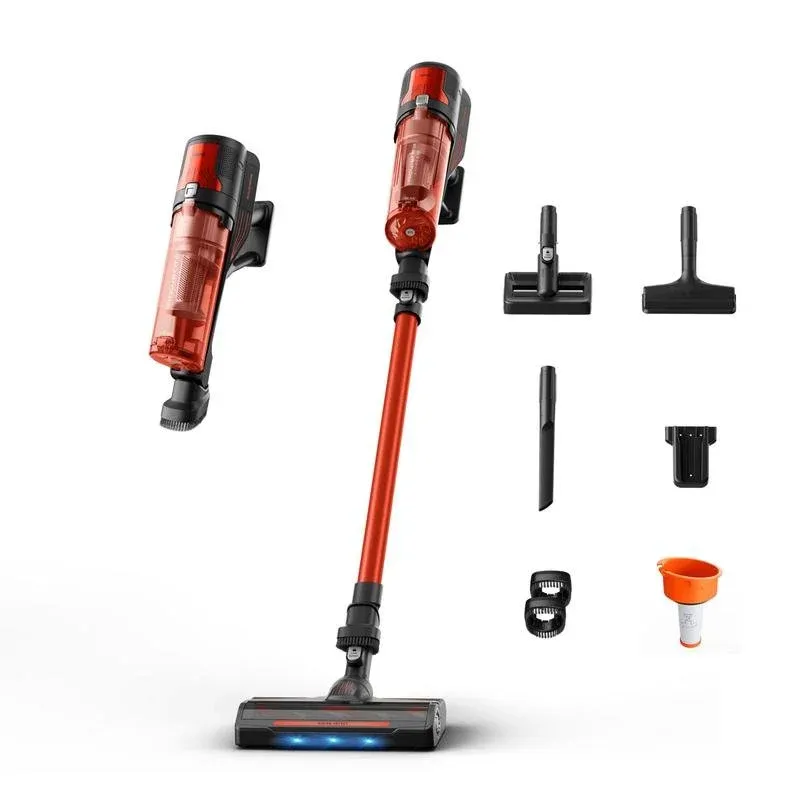Aspirador sem Fios Rowenta X-Force 8.80 RH1872 250W 60 min Animais 1L Vermelho