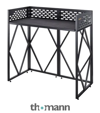 Roadworx DJ Table ALU Basic Black