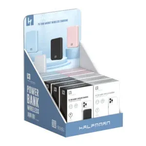 Stand halfmman powerbank wireless 10uni