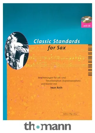 Edition Hug Classic Standards for Sax