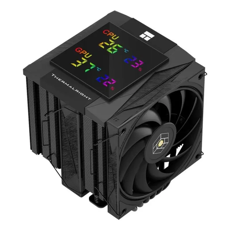 Cooler CPU Refrigeração a ar Thermalright Royal Knight 120 RGB Socket AM4 AM5 LGA 1200 130mm Ventilador silencioso