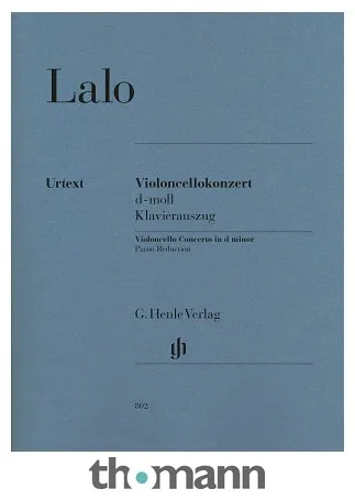 Henle Verlag Lalo Violoncellokonzert