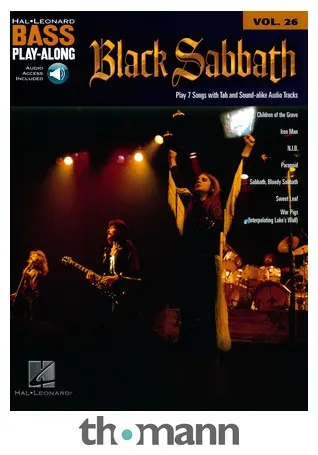 Hal Leonard Bass Play-Along Black Sabbath