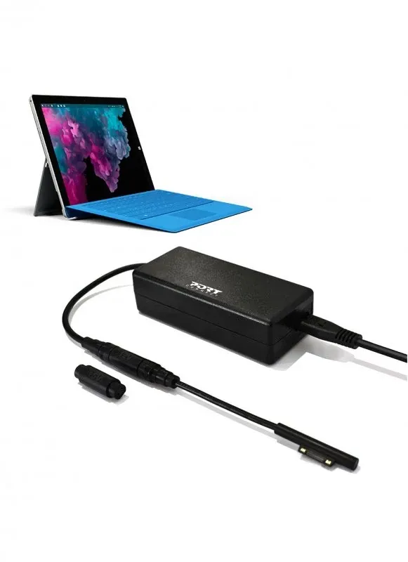 Carregador Port Designs Universal Microsoft Surface 60W