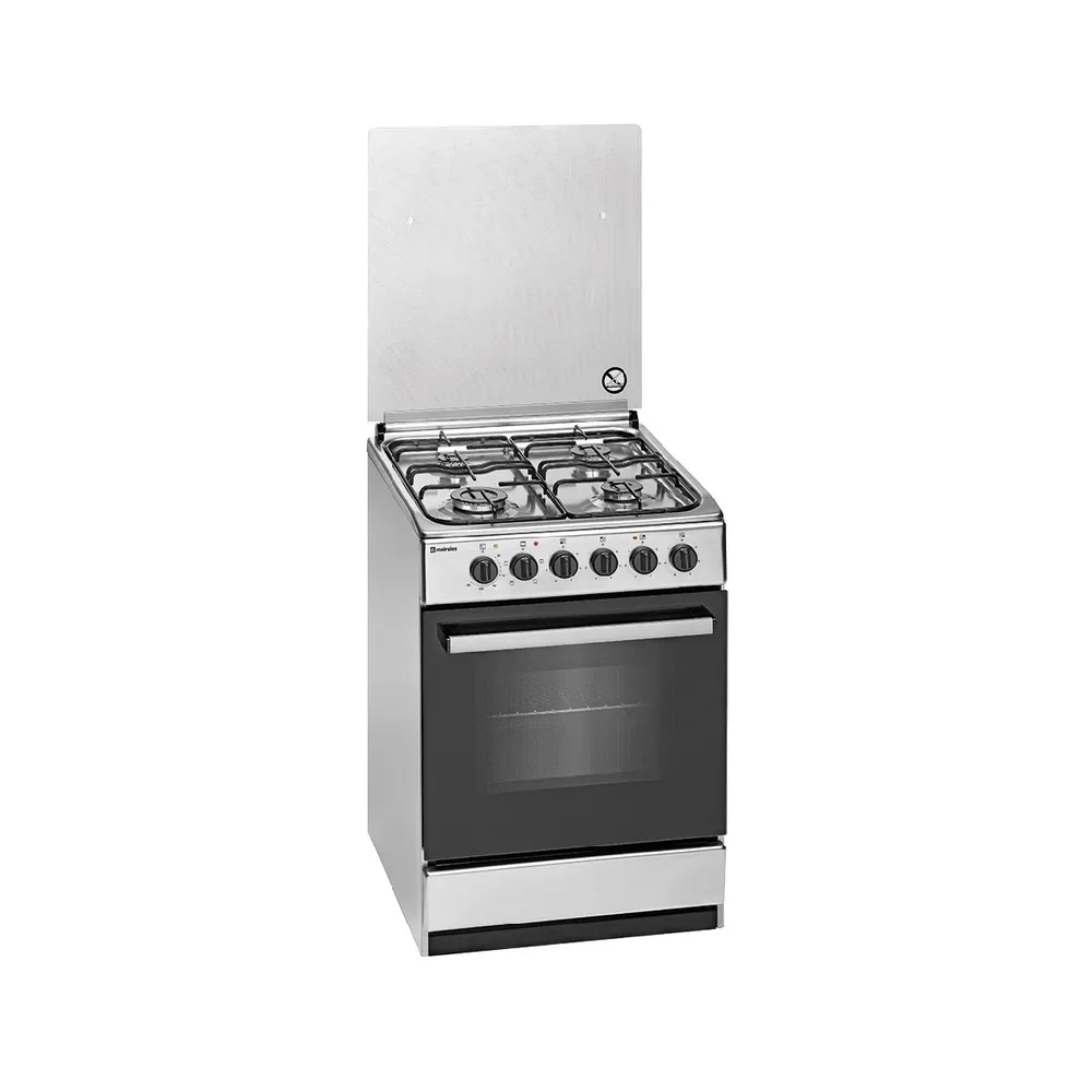 Fogão a Gás Meireles E542X 59L 4 Bicos Inox