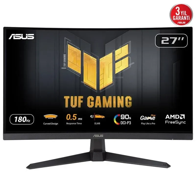 Monitor Asus TUF Gaming VG27WQ3B 27" Quad HD 180Hz VA Curvo FreeSync HDR10 1ms