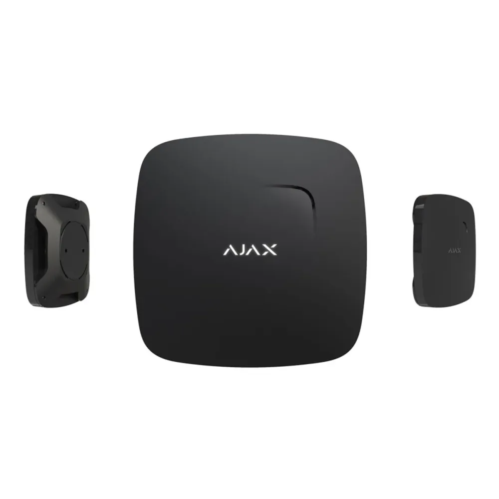 Detetor de Incêndio Ajax FireProtect Plus Preto