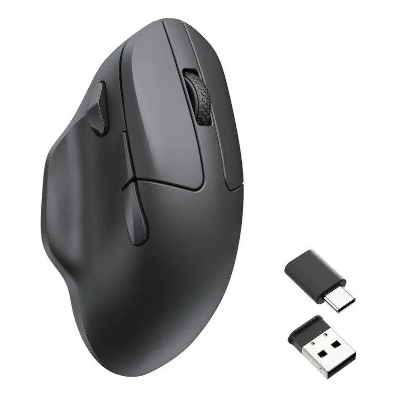 Keychron M7-A1 Rato Ergonómico e Leve Sem Fios 26000 DPI Preto