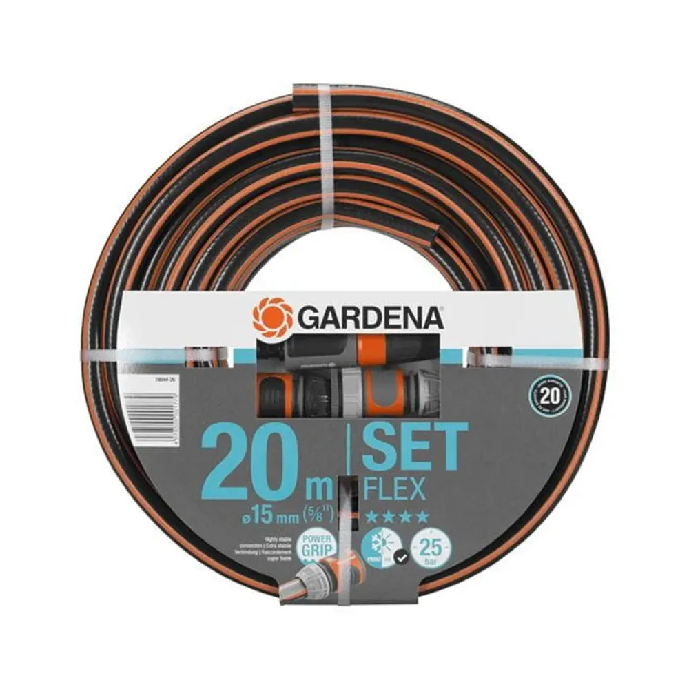 Mangueira Gardena Comfort Flex 20m Cinzento/Laranja