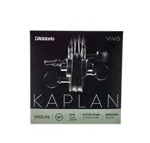 Jogo cordas Violino 4/4 D'Addario Kaplan Vivo KV310 Medium