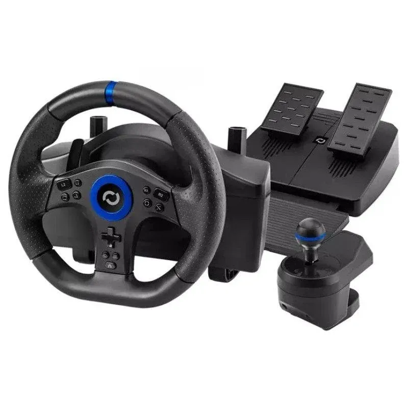 Blade BR5 Wheel Volante para PS5 com Feedback Háptico e Pedais