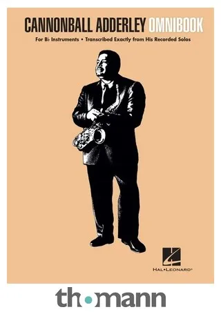 Hal Leonard Cannonball Adderley Omni Bb