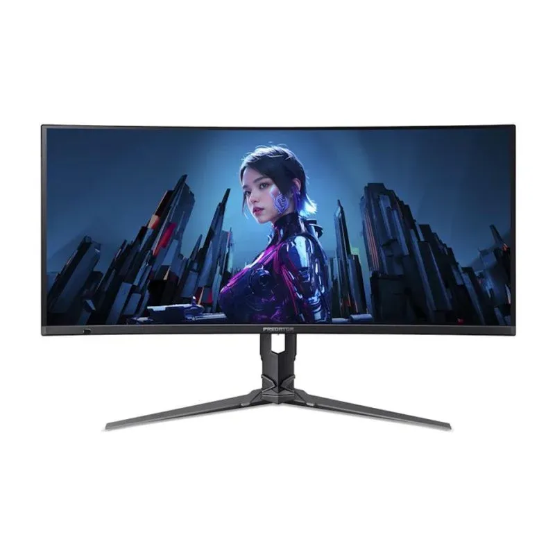 Monitor Acer Predator UM.CXXEE.501 34" UltraWide Quad HD 240Hz QD-OLED Curvo FreeSync Premium Pro
