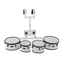 Tambores de Marcha Basix 210 8"+10"+12"+13" com suporte