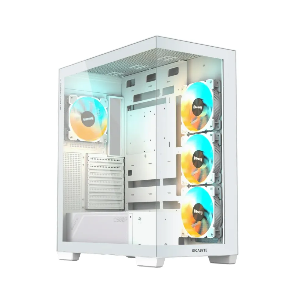 Caixa ATX Gigabyte C500 Panoramic Stealth 120mm Branca