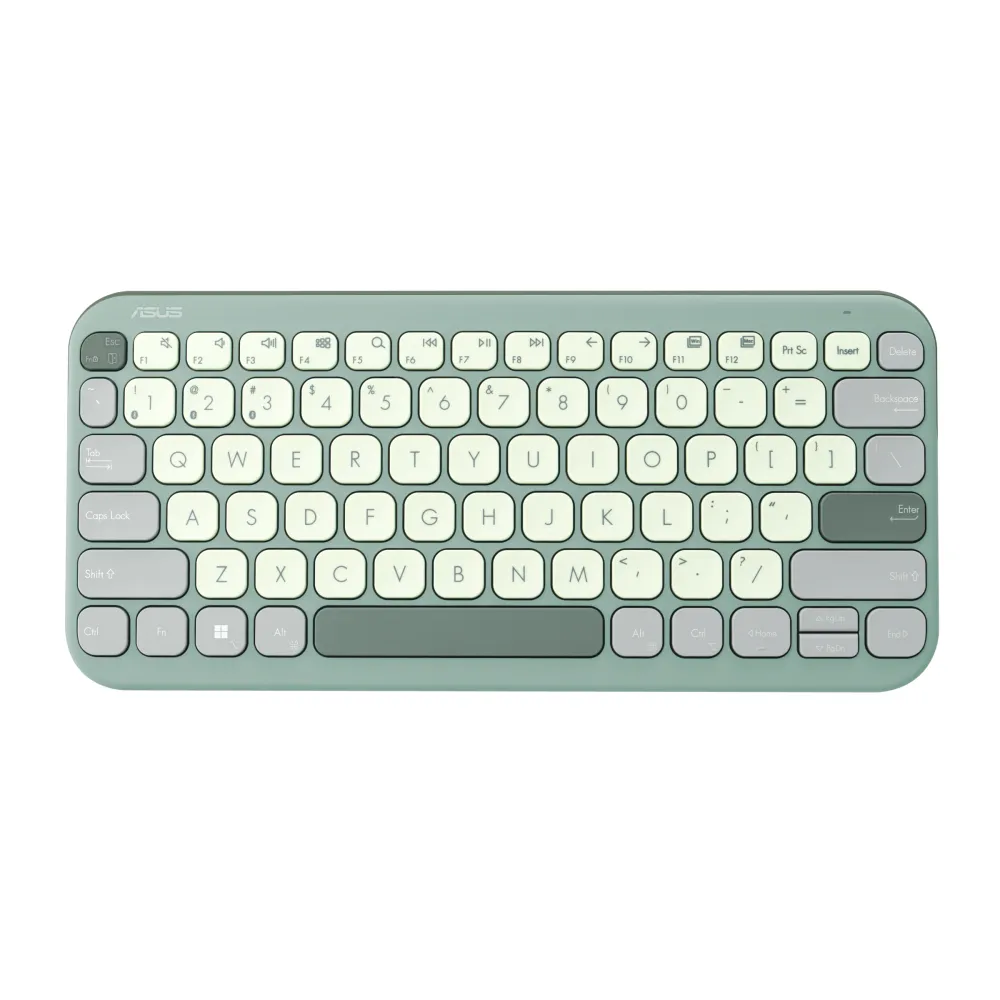 Teclado Asus Marshmallow KW100 Bluetooth Green Tea Latte (Layout PT)
