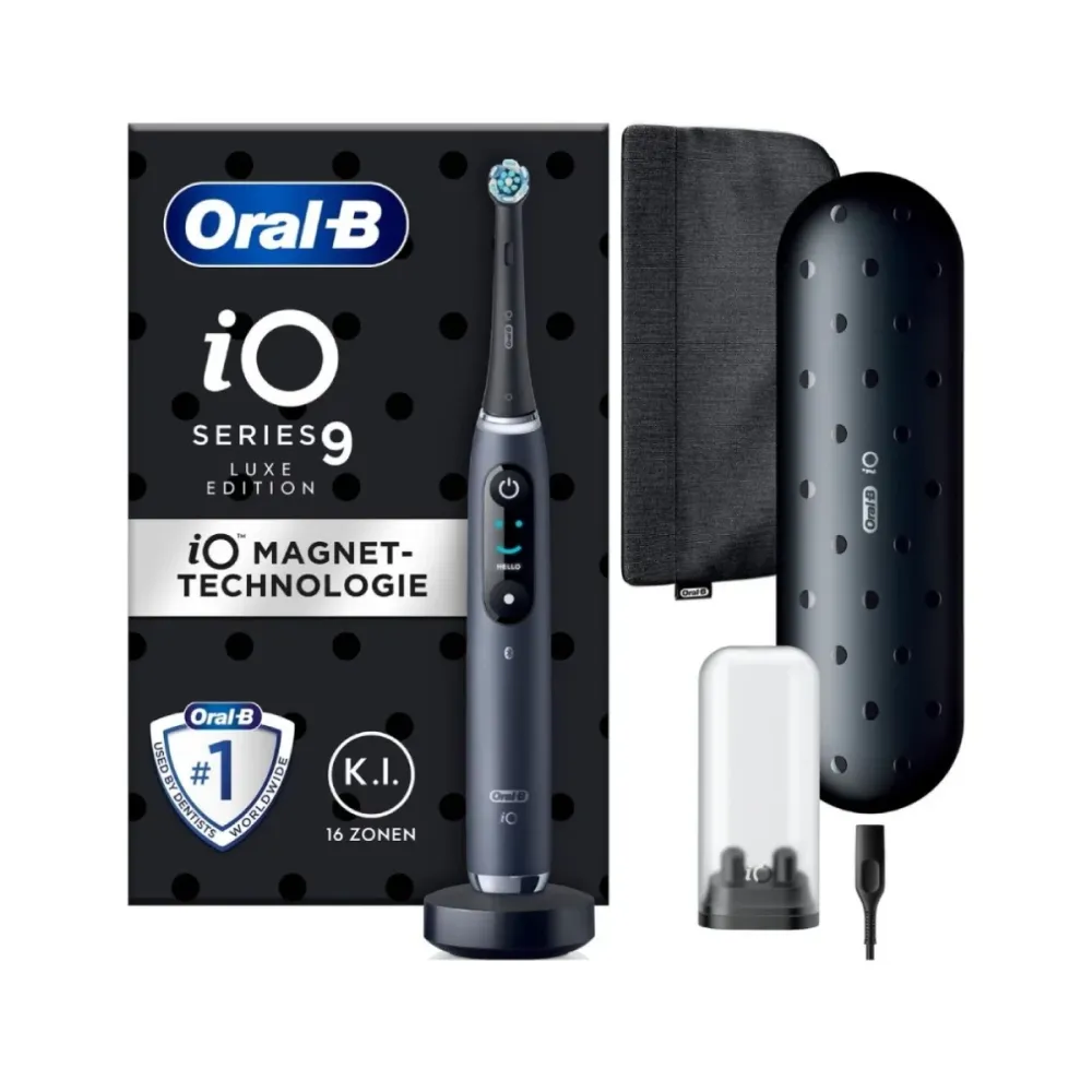 Escova de Dentes Elétrica Oral-B iO Series 9 Luxe Edition Preta