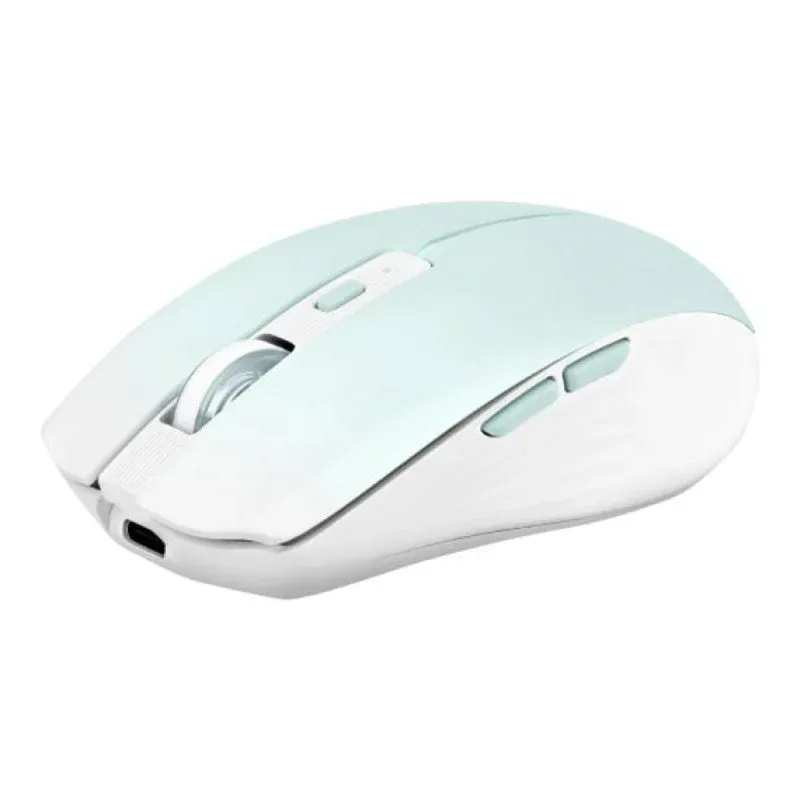T'nB MWGRADIENTBL Rato Sem Fios Bluetooth 1600 DPI com 6 Botões e Recarregável Branco