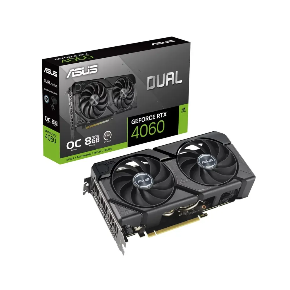 Placa Gráfica Asus Dual Evo GeForce RTX 4060 OC 8GB GDDR6