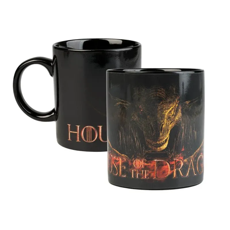 Caneca Thermocolor da Casa do Dragão de Game of Thrones