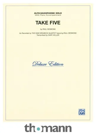 Alfred Music Publishing Take Five Alto Sax