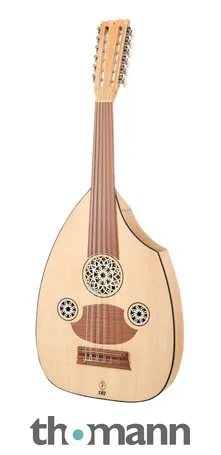 Saz TF1CG Turkish Flat Oud Chestn.