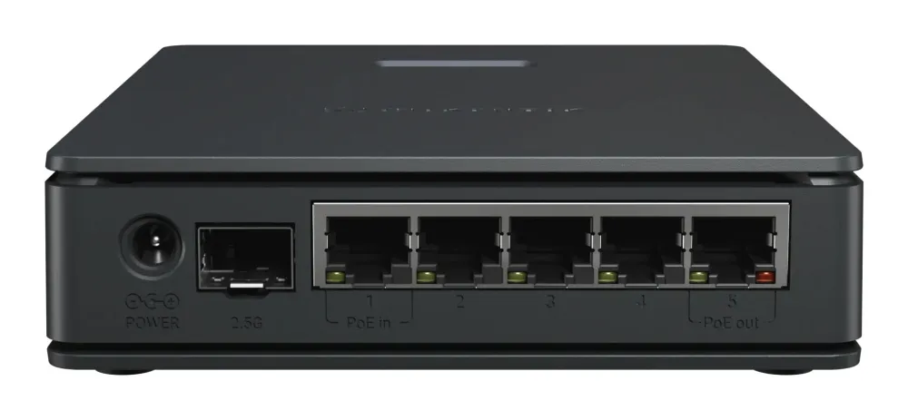 Router Mikrotik hAP ax S Dual-Band WiFi 6 6 Portas 5x Gbe 2.4GHz/5GHz - E62IUGS-2AXD5AXT